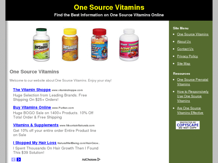 www.onesourcevitamins.org