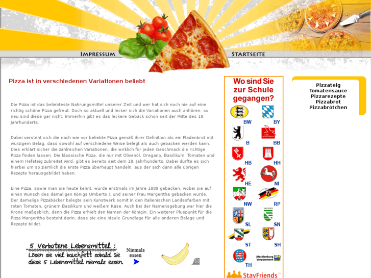 www.pizzarezepte.eu