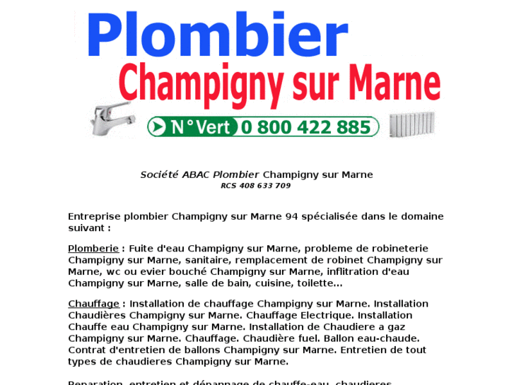 www.plombier-champigny-sur-marne.com