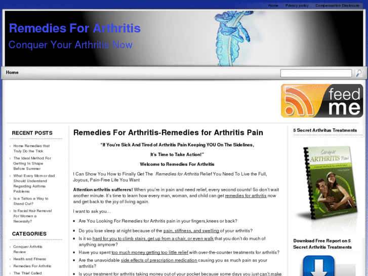 www.remediesforarthritis.org