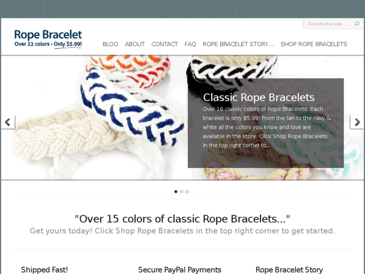 www.ropebracelet.net