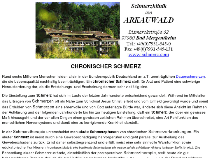 www.schmerz-chronischer.de