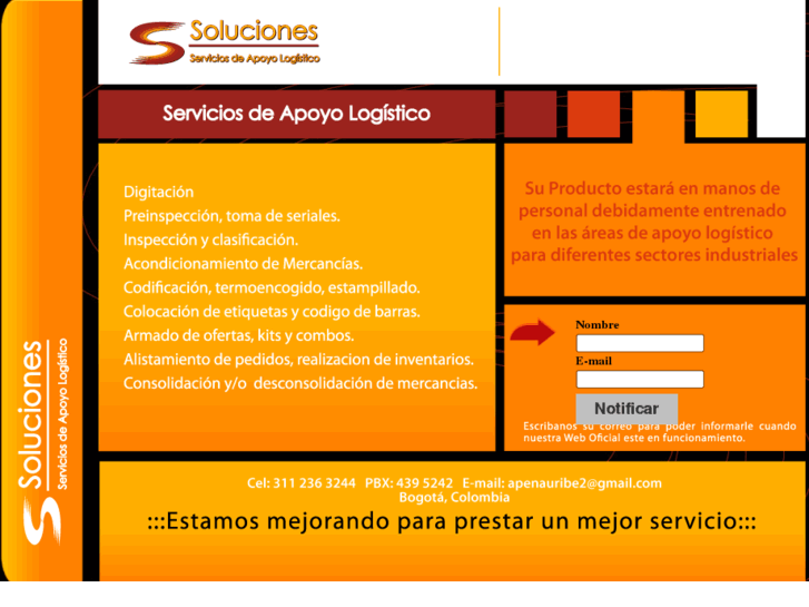 www.solucionesapoyologistico.com