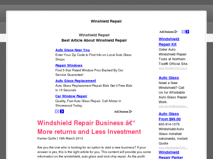 www.winshieldrepair.net