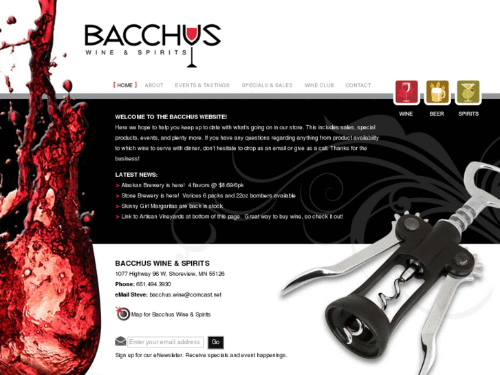 www.bacchuswinesandspirits.com