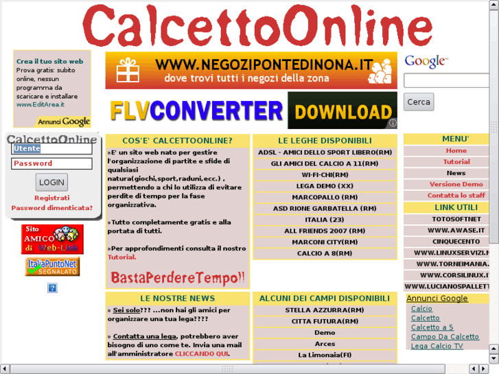 www.calcettoonline.it