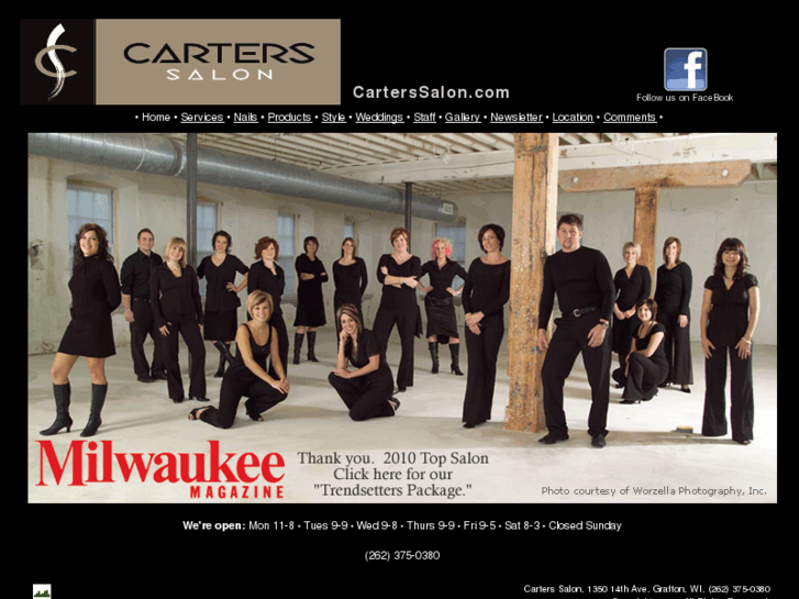 www.carterssalon.com