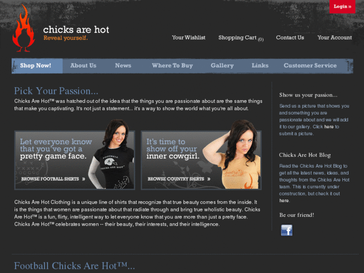 www.chicksarehotclothing.com