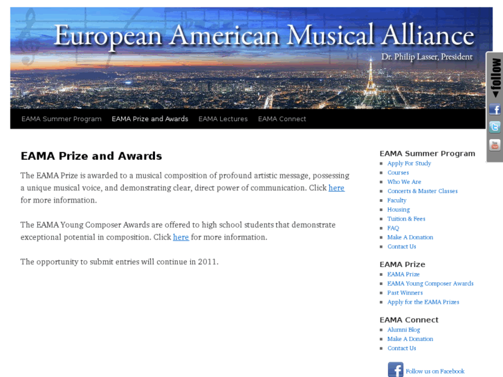 www.eamaprize.org