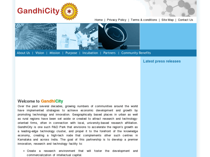 www.gandhicity.com