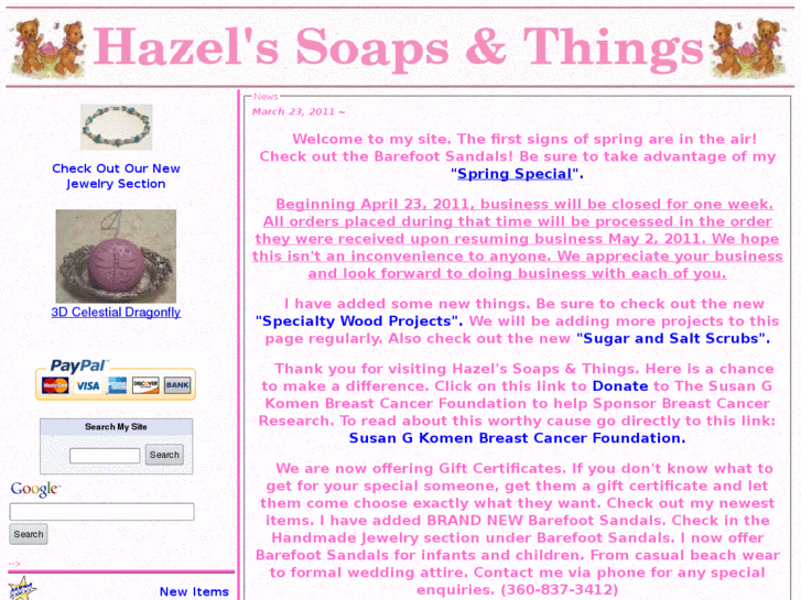 www.hazelssoapsnthings.com