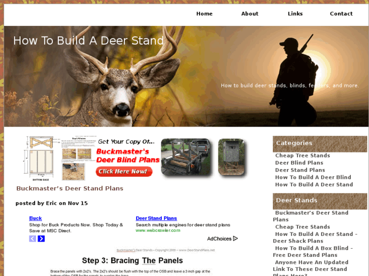 www.howtobuildadeerstand.com