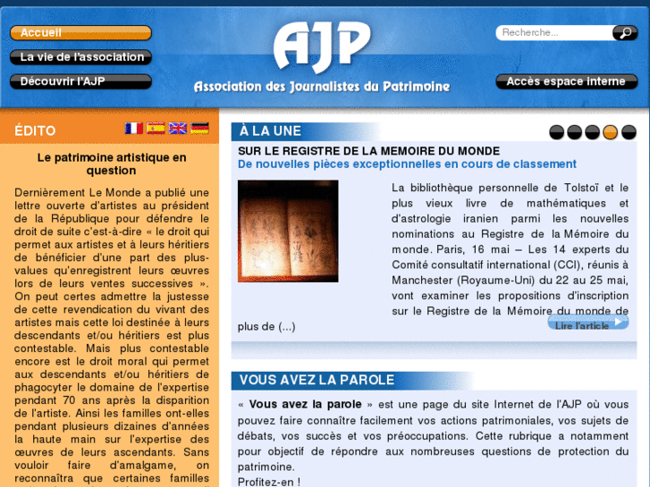 www.journalistes-patrimoine.org