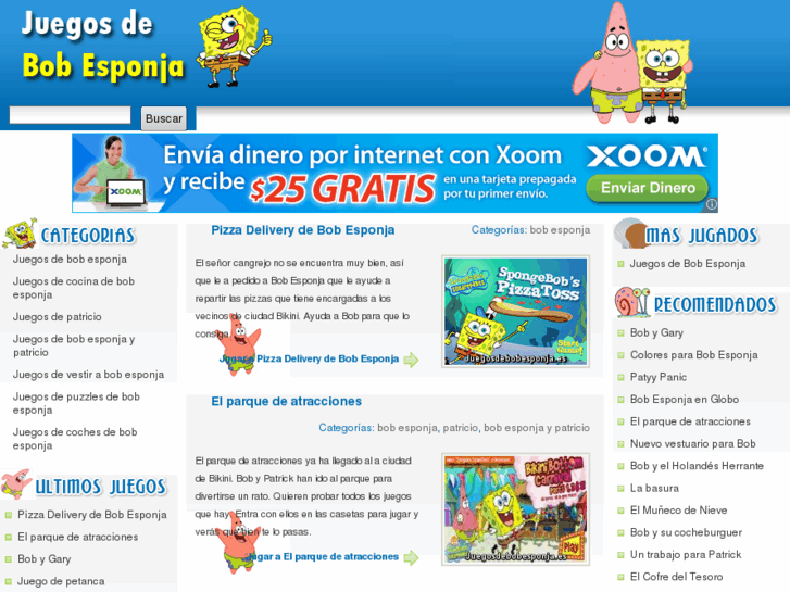 www.juegosdebobesponja.es