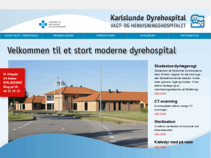 www.karlslundedyrehospital.dk