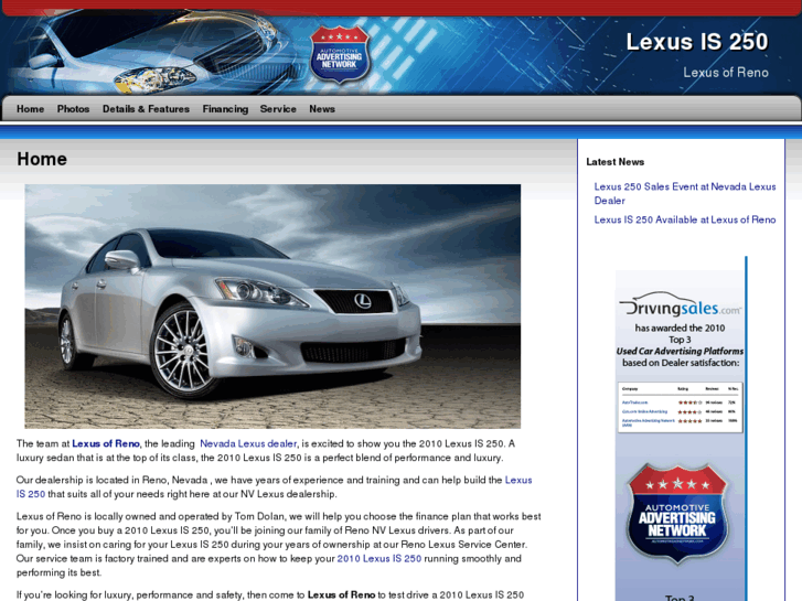 www.lexusis250.org