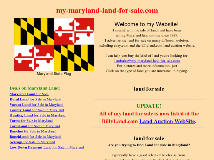 www.my-maryland-land-for-sale.com