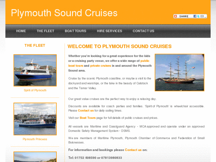 www.plymouthsoundcruises.com