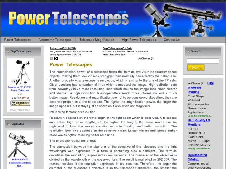 www.powertelescopes.com