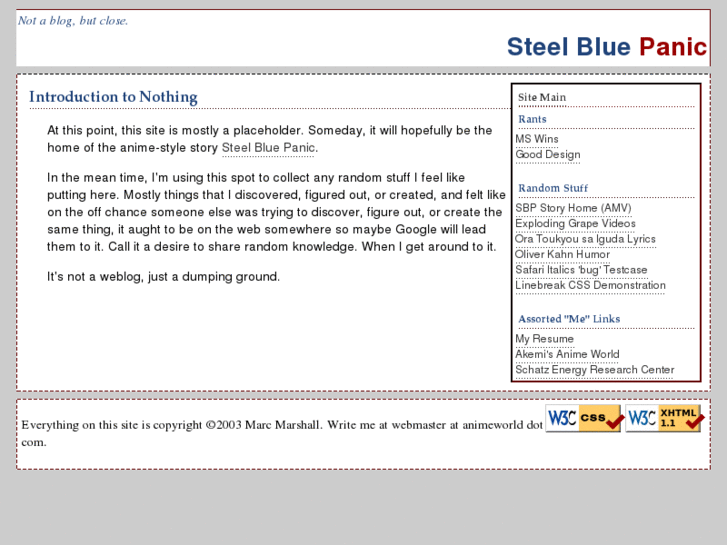 www.steelbluepanic.com