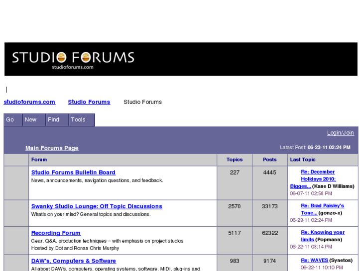 www.studioforums.com