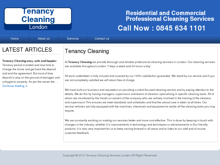 www.tenancycleaninglondon.com