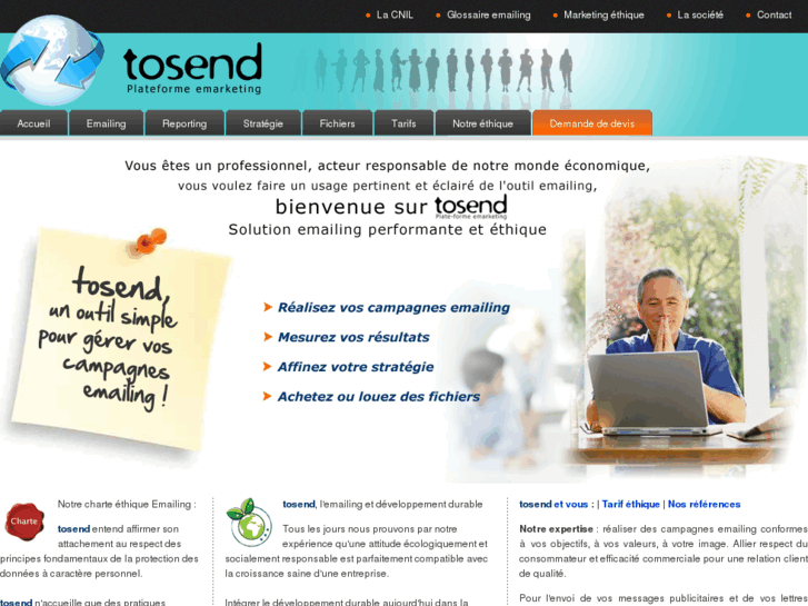 www.tosend-emailing.com