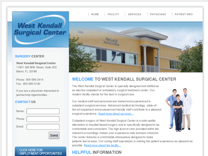 www.westkendallsurgerycenter.com