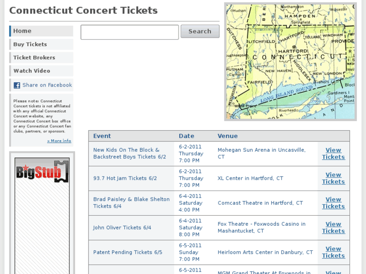 www.connecticutconcerttickets.com