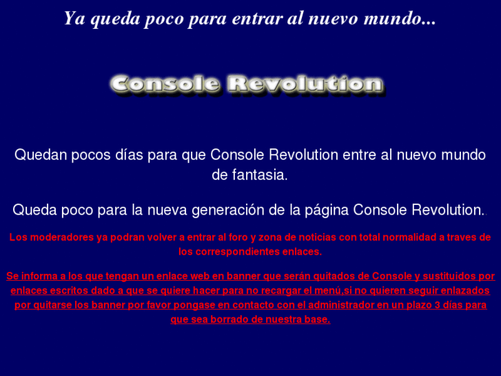 www.consolerevolution.es