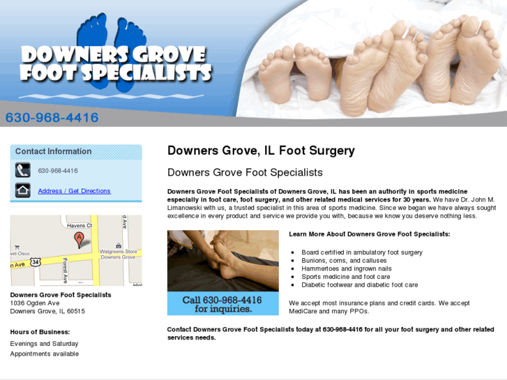 www.downersgrovefootdr.com