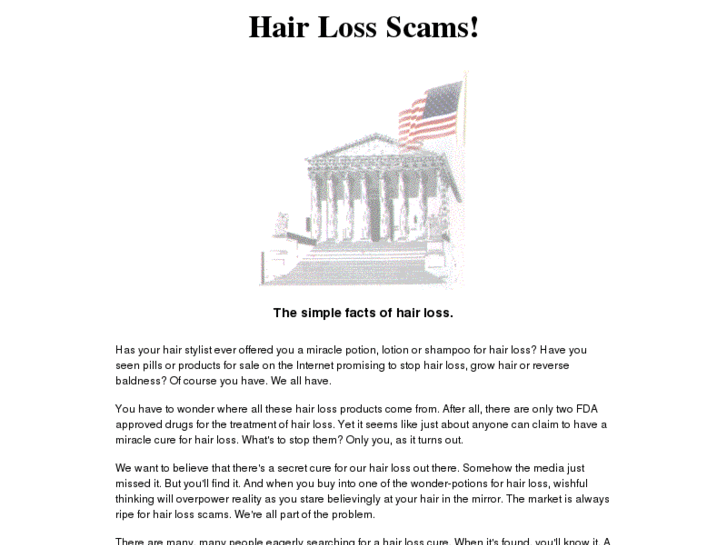 www.hairlossscams.com