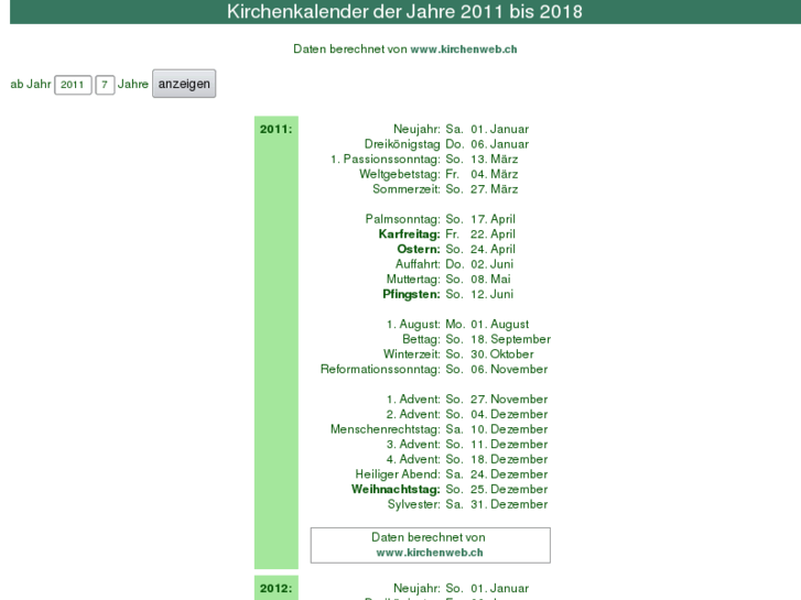 www.kirchenkalender.ch