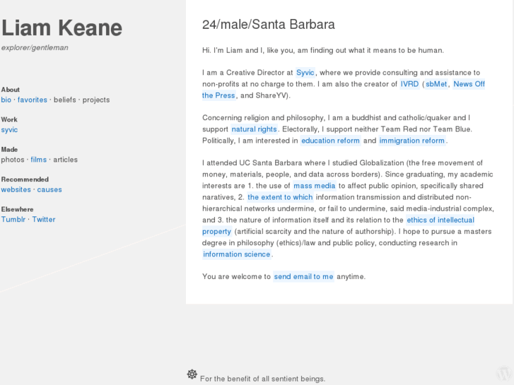 www.liamkeane.com