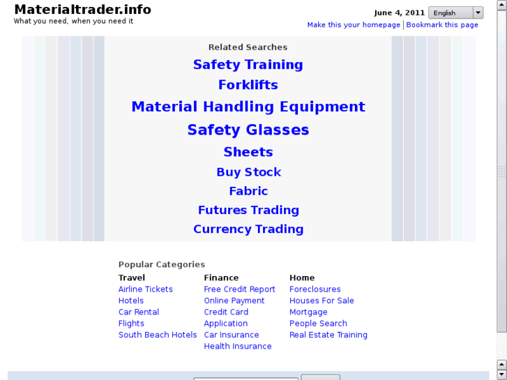 www.materialtrader.info