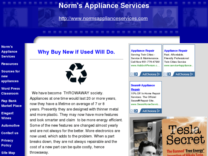 www.normsapplianceservices.com