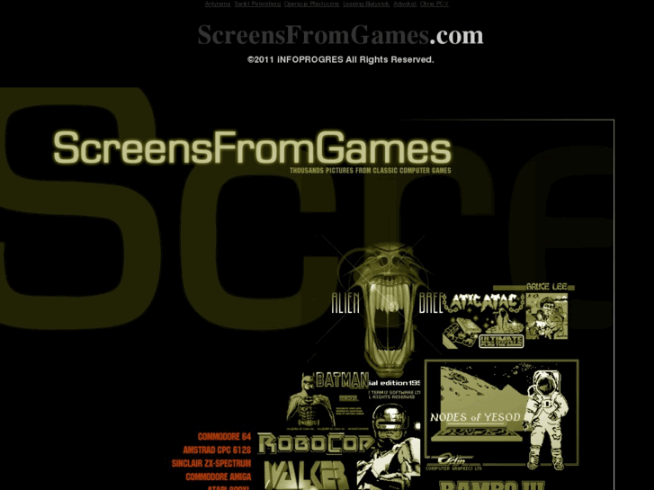 www.screensfromgames.com