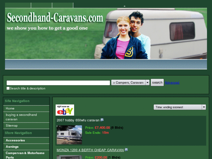 www.secondhand-caravans.com