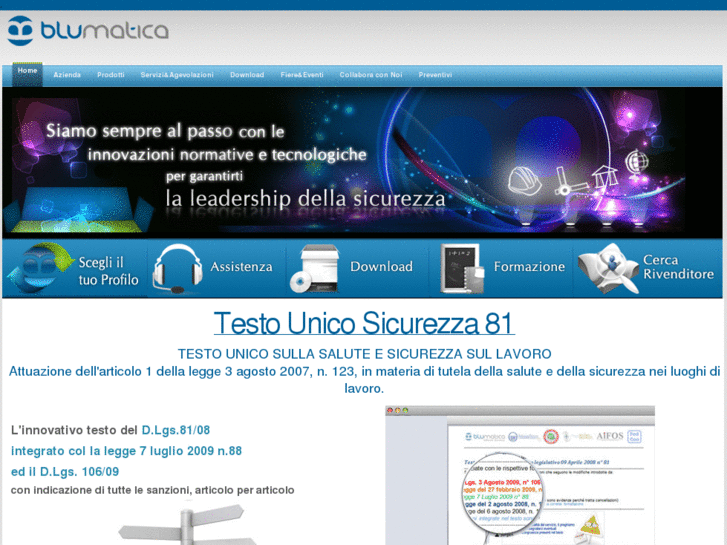 www.testounicosicurezza81.it