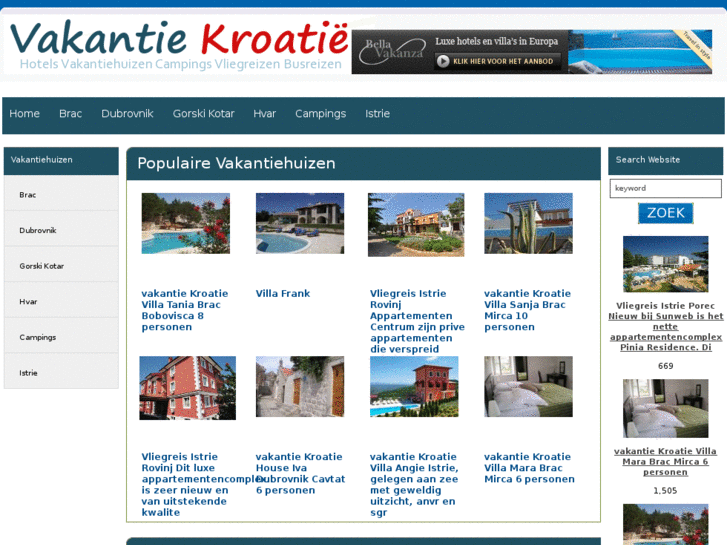 www.vakantiekroatie.com