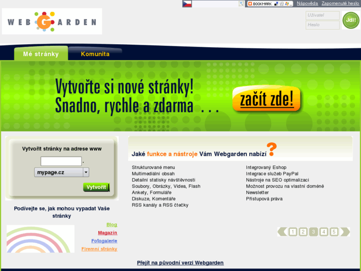 www.webgarden.cz