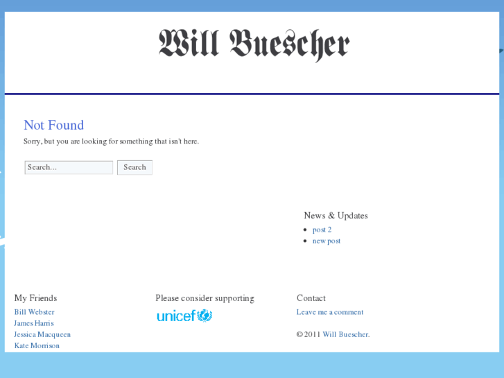 www.willbuescher.com