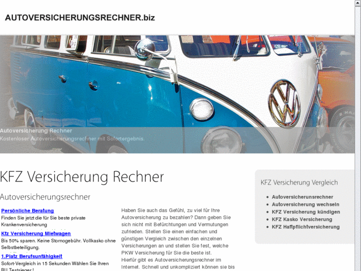 www.autoversicherungsrechner.biz