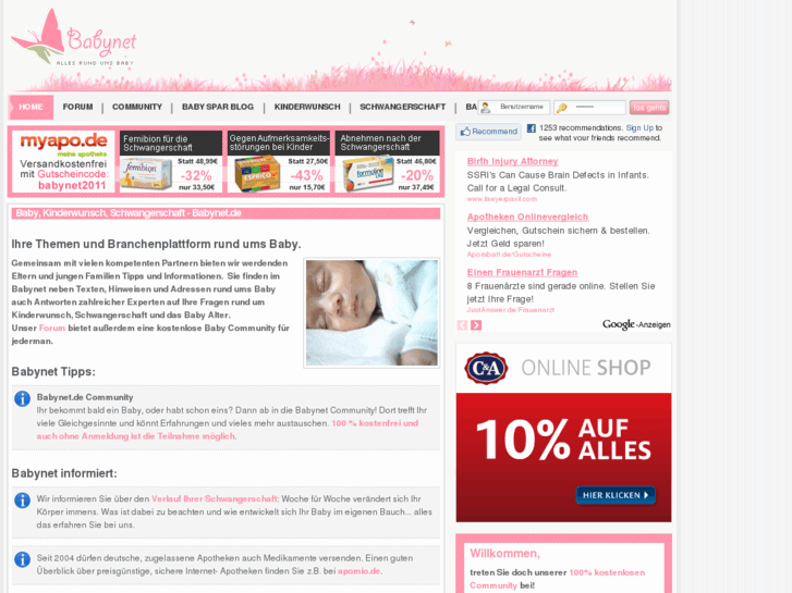 www.babynet.de