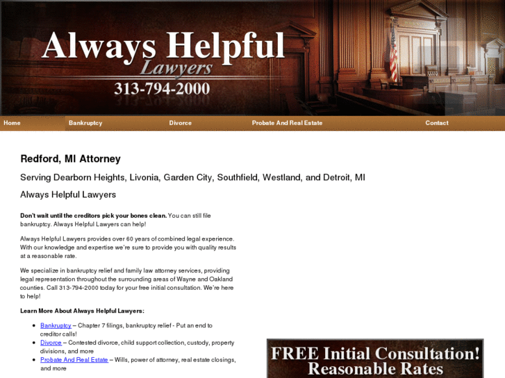 www.bankruptcyattorneymi.com