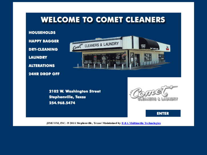 www.comet-cleaners.net