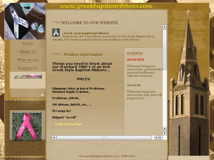 www.greekbaptismribbons.com