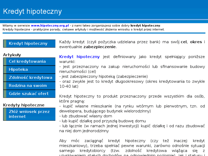 www.hipoteczny.org.pl