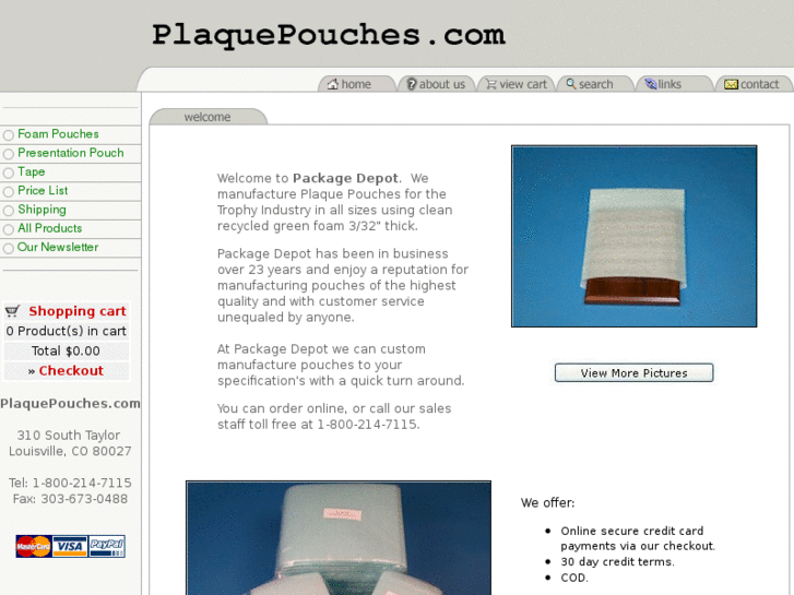 www.plaquepouches.com