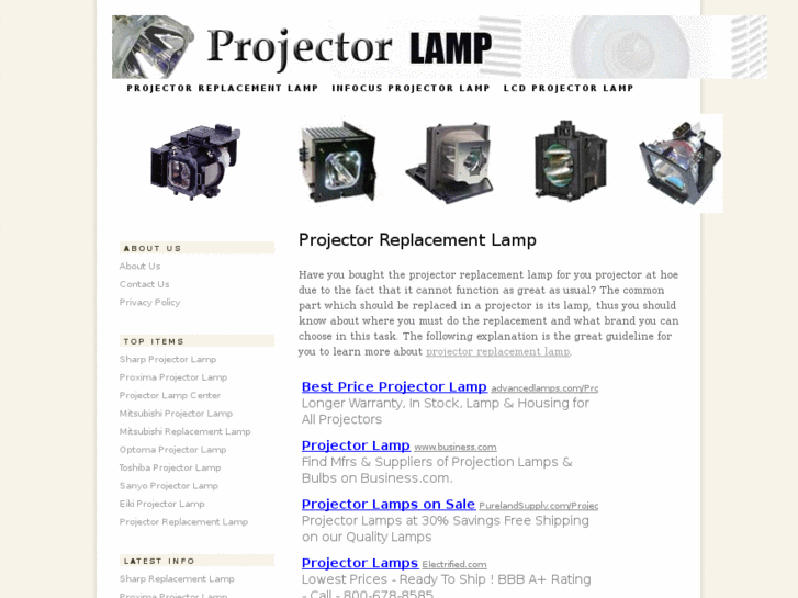 www.projectorreplacementlamp.org